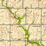 United States Geological Survey Parsons, KS (1945, 62500-Scale) digital map