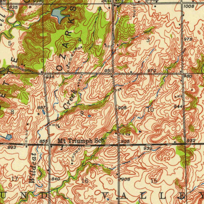 United States Geological Survey Parsons, KS (1945, 62500-Scale) digital map