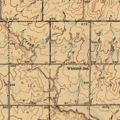 United States Geological Survey Parsons, KS (1946, 62500-Scale) digital map