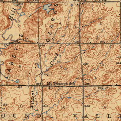 United States Geological Survey Parsons, KS (1946, 62500-Scale) digital map