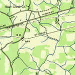 United States Geological Survey Parsons, TN (1936, 24000-Scale) digital map