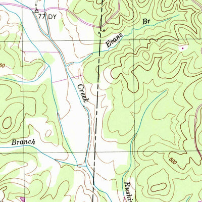 United States Geological Survey Parsons, TN (1950, 24000-Scale) digital map