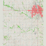 United States Geological Survey Parsons West, KS (1973, 24000-Scale) digital map