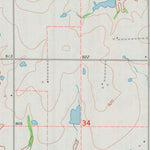 United States Geological Survey Parsons West, KS (1973, 24000-Scale) digital map