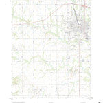 United States Geological Survey Parsons West, KS (2022, 24000-Scale) digital map