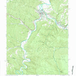 United States Geological Survey Parsons, WV (1968, 24000-Scale) digital map