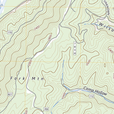United States Geological Survey Parsons, WV (2023, 24000-Scale) digital map