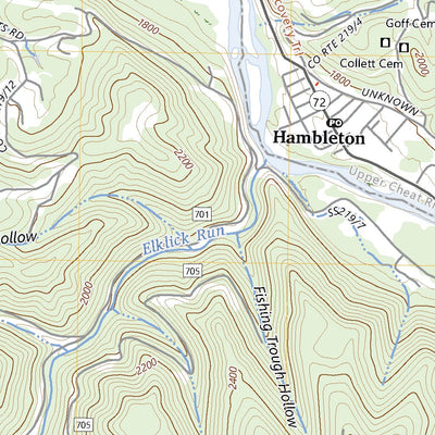 United States Geological Survey Parsons, WV (2023, 24000-Scale) digital map
