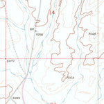 United States Geological Survey Parting Of The Ways, WY (1958, 24000-Scale) digital map