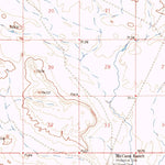 United States Geological Survey Parting Of The Ways, WY (1958, 62500-Scale) digital map