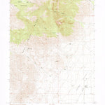 United States Geological Survey Partoun, UT (1991, 24000-Scale) digital map