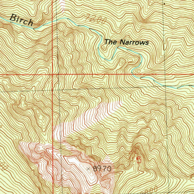 United States Geological Survey Partoun, UT (1991, 24000-Scale) digital map