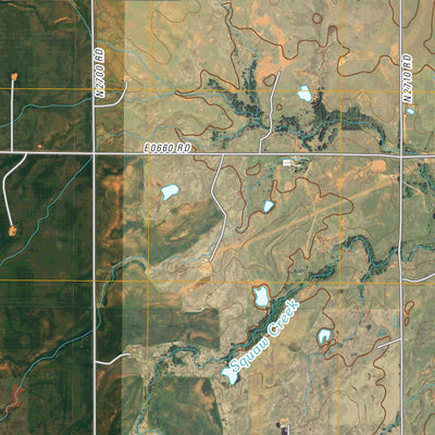 United States Geological Survey Parvin, OK (2010, 24000-Scale) digital map