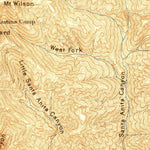 United States Geological Survey Pasadena, CA (1896, 62500-Scale) digital map