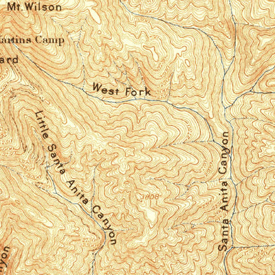 United States Geological Survey Pasadena, CA (1896, 62500-Scale) digital map