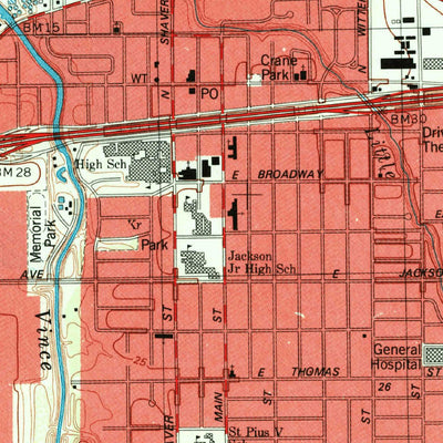 United States Geological Survey Pasadena, TX (1982, 24000-Scale) digital map