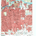 United States Geological Survey Pasadena, TX (1995, 24000-Scale) digital map