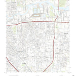 United States Geological Survey Pasadena, TX (2022, 24000-Scale) digital map