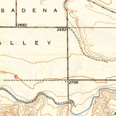 United States Geological Survey Pasadena Valley, ID (1948, 24000-Scale) digital map