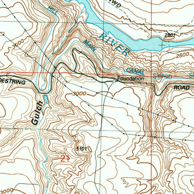 United States Geological Survey Pasadena Valley, ID (1992, 24000-Scale) digital map