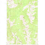 United States Geological Survey Pasayten Peak, WA (1969, 24000-Scale) digital map