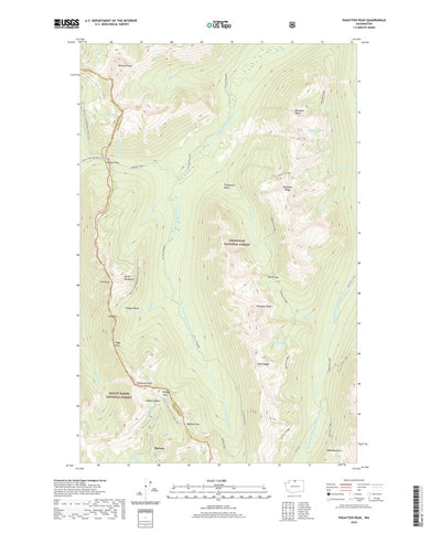 United States Geological Survey Pasayten Peak, WA (2020, 24000-Scale) digital map