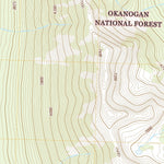 United States Geological Survey Pasayten Peak, WA (2020, 24000-Scale) digital map