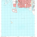 United States Geological Survey Pascagoula South, MS (1996, 24000-Scale) digital map