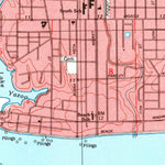 United States Geological Survey Pascagoula South, MS (1996, 24000-Scale) digital map