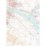 United States Geological Survey Pasco, WA (1964, 24000-Scale) digital map