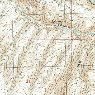 United States Geological Survey Pasco, WA (1992, 24000-Scale) digital map