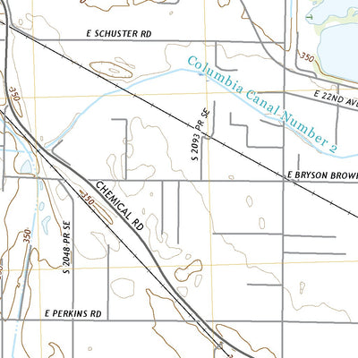 United States Geological Survey Pasco, WA (2020, 24000-Scale) digital map