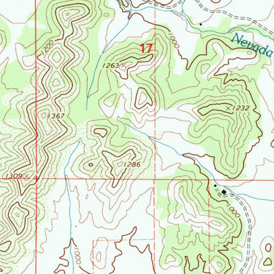 United States Geological Survey Paskenta, CA (1995, 24000-Scale) digital map