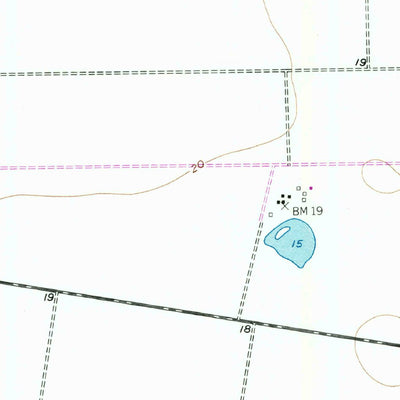 United States Geological Survey Paso Real, TX (1956, 24000-Scale) digital map