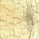 United States Geological Survey Paso Robles, CA (1919, 62500-Scale) digital map
