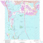 United States Geological Survey Pass-A-Grille Beach, FL (1956, 24000-Scale) digital map