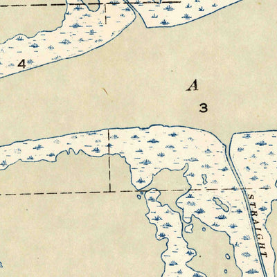 United States Geological Survey Pass A Loutre East, LA (1947, 31680-Scale) digital map
