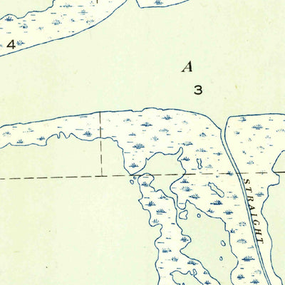 United States Geological Survey Pass A Loutre East, LA (1954, 31680-Scale) digital map