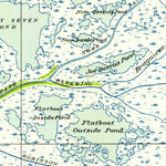 United States Geological Survey Pass A Loutre West, LA (1954, 31680-Scale) digital map