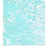 United States Geological Survey Pass A Loutre West, LA (1993, 24000-Scale) digital map