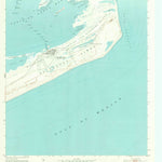United States Geological Survey Pass Cavallo SW, TX (1952, 24000-Scale) digital map