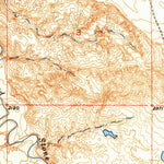 United States Geological Survey Pass Creek NE, SD (1951, 24000-Scale) digital map