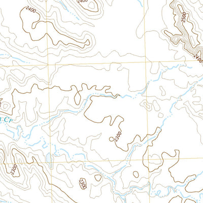 United States Geological Survey Pass Creek NW, SD (2017, 24000-Scale) digital map