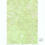 United States Geological Survey Pass Creek, WA (1967, 24000-Scale) digital map