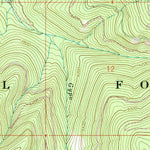 United States Geological Survey Pass Creek, WA (1967, 24000-Scale) digital map