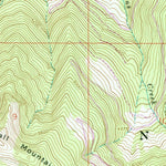 United States Geological Survey Pass Creek, WA (1967, 24000-Scale) digital map