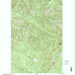 United States Geological Survey Pass Creek, WA (1996, 24000-Scale) digital map