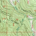 United States Geological Survey Pass Creek, WA (1996, 24000-Scale) digital map