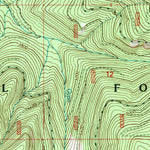 United States Geological Survey Pass Creek, WA (1996, 24000-Scale) digital map