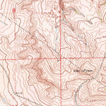 United States Geological Survey Pass Creek West, MT-WY (1967, 24000-Scale) digital map